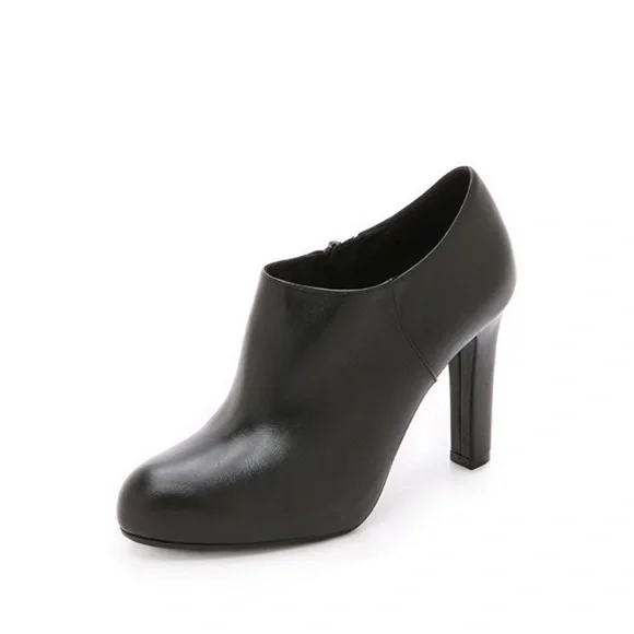 L.K. Bennett Leather Faris Booties in Black, Size 40.5 - Picture 4 of 12